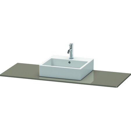 Xsquare Console Flannel Gray High Gloss